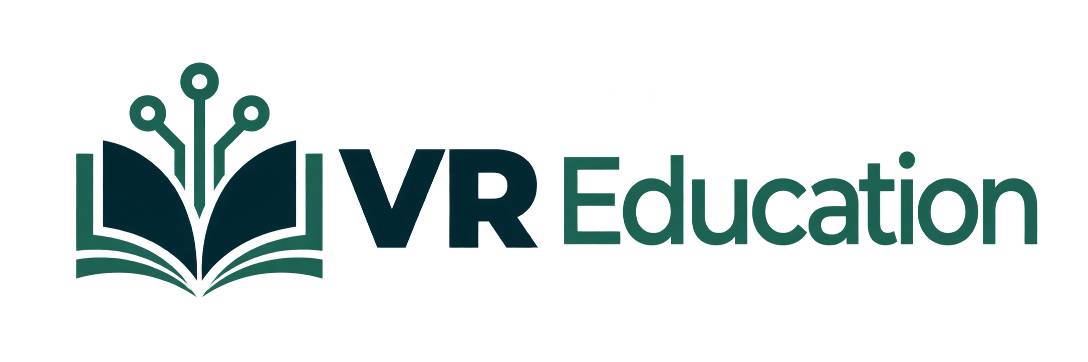 VR Education: un libro aperto con connessioni digitali